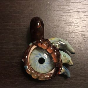 Glass Evil Eye Pendant